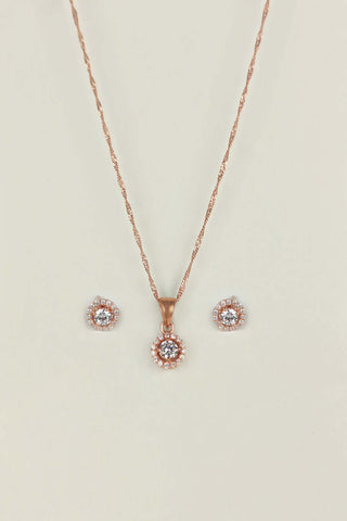 anushka sharma pendant | rose gold pendant - Johny Silver