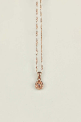 anushka sharma pendant | rose gold pendant - Johny Silver