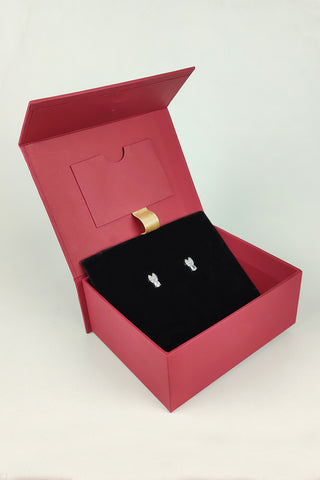 marquise stud earrings | ear tops for ladies - Johny Silver