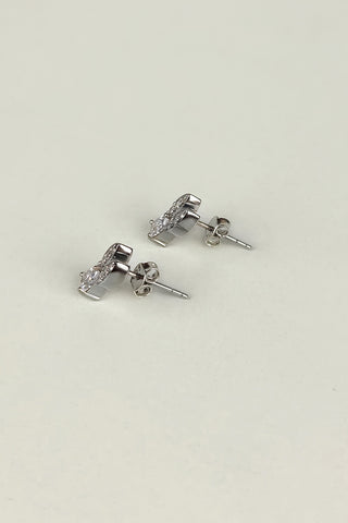 marquise stud earrings | ear tops for ladies - Johny Silver