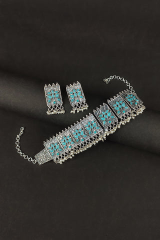 traditional simple choker necklace - Johny Silver