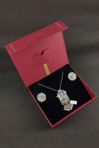 deer pendant | pendant with chain - Johny Silver