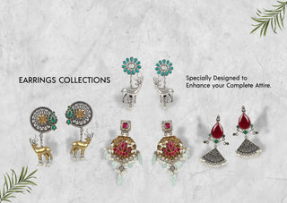silver oxidised jewellery johny silver web banner jaipuri jewellery