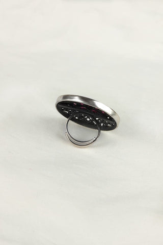 lotus flower engagement ring || lotus style ring - Johny Silver