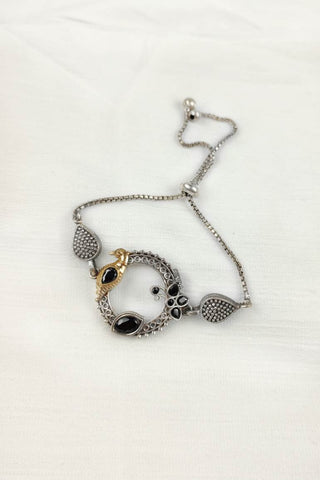 peacock bracelet - Johny Silver