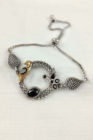 peacock bracelet - Johny Silver