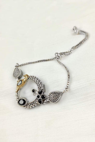 peacock bracelet - Johny Silver