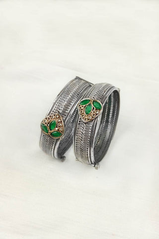 sterling silver bangles for women - Johny Silver