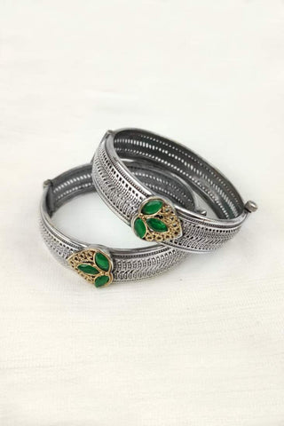sterling silver bangles for women - Johny Silver