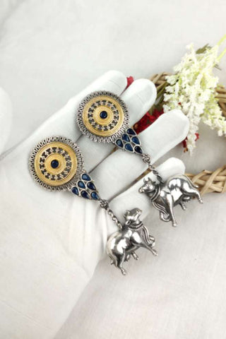 women's long earrings - Johny Silver