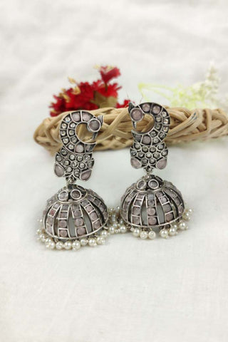 peacock design jhumki || peacock design - Johny Silver