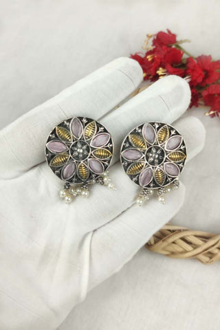 silver marquise earrings || daily use earrings for ladies - Johny Silver