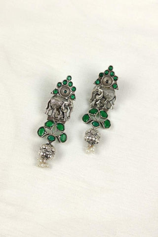 women's long earrings - Johny Silver