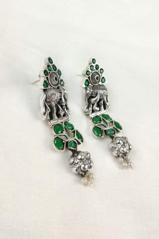 women's long earrings - Johny Silver