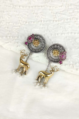 deer earrings - Johny Silver