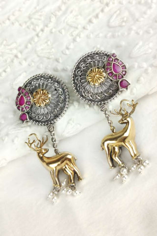 deer earrings - Johny Silver