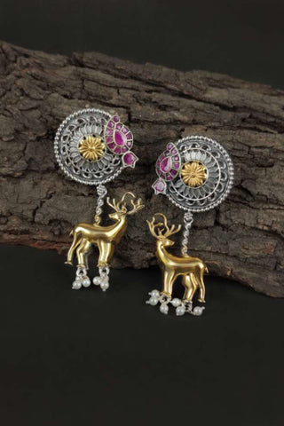 deer earrings - Johny Silver