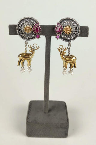 deer earrings - Johny Silver