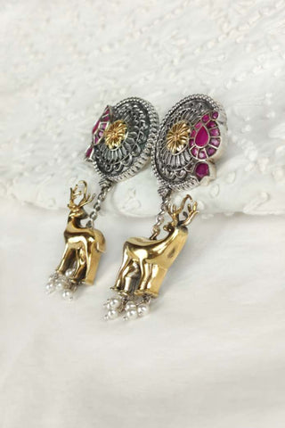 deer earrings - Johny Silver