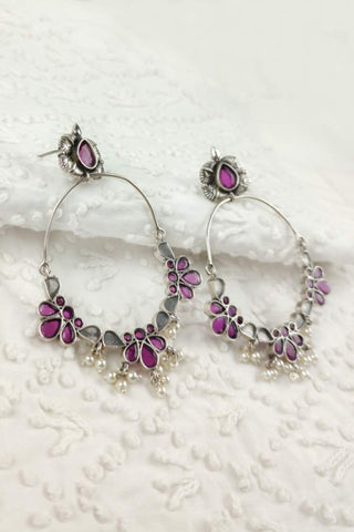 chand bali earrings - Johny Silver