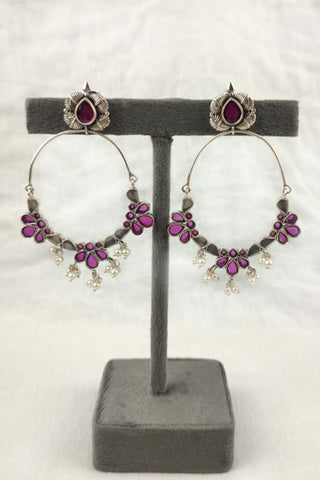 chand bali earrings - Johny Silver