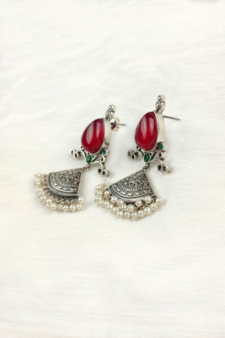 drop earrings for women - Johny Silver