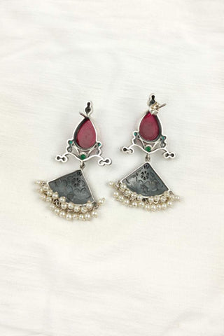 drop earrings for women - Johny Silver