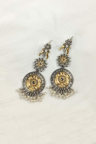 ladies gold earrings || gold earrings for women - Johny Silver