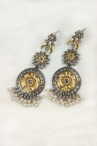ladies gold earrings || gold earrings for women - Johny Silver
