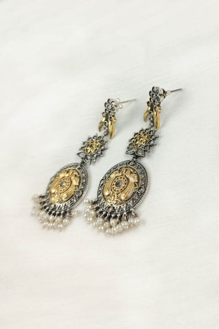 ladies gold earrings || gold earrings for women - Johny Silver