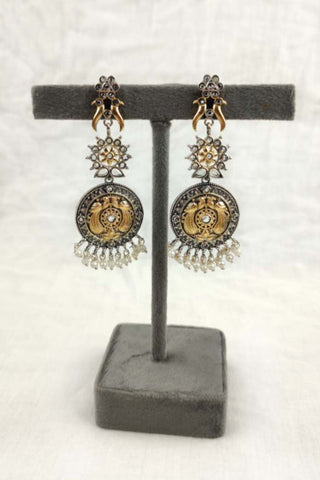 ladies gold earrings || gold earrings for women - Johny Silver