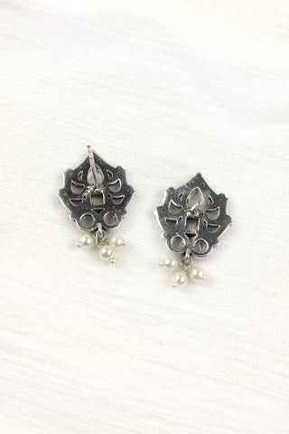 stud earrings for women || antique stud earring - Johny Silver