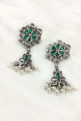 aditi rao hydari earrings - Johny Silver