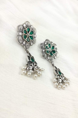 aditi rao hydari earrings - Johny Silver