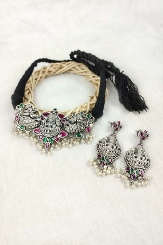 temple choker necklace online - Johny Silver