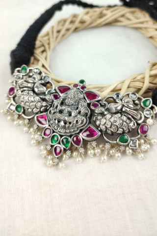 temple choker necklace online - Johny Silver