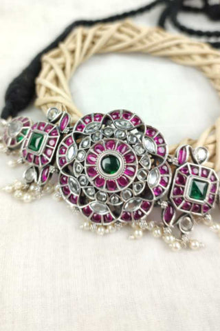 kemp stone choker necklace - Johny Silver