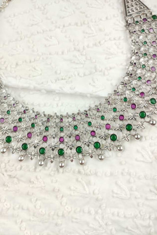 multi colour necklace - Johny Silver