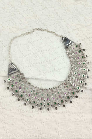 multi colour necklace - Johny Silver