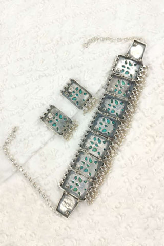 traditional simple choker necklace - Johny Silver