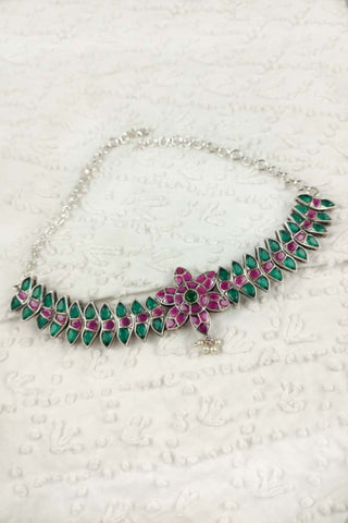 bollywood choker set - Johny Silver