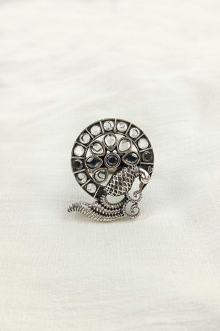 peacock ring for ladies - Johny Silver