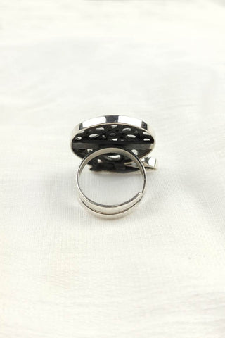 peacock ring for ladies - Johny Silver