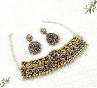 bridal necklace and earring set Mobile banner jewellery