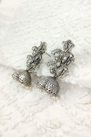 mango silver earrings