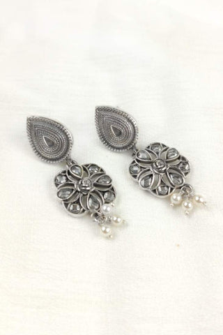 silver earrings for women - Johny Silver