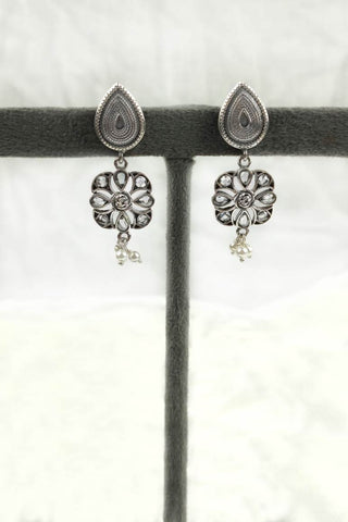 silver earrings for women - Johny Silver