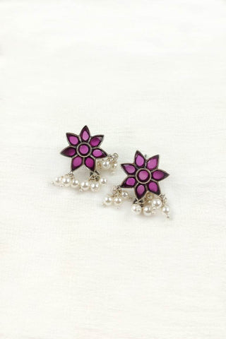 sunflower stud earrings - Johny Silver