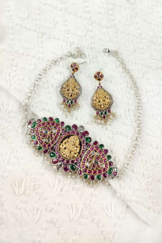 lakshmi temple necklace