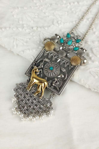 deer pendant necklace